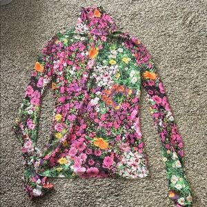 AFRM Multicolor Floral Long Sleeve Top